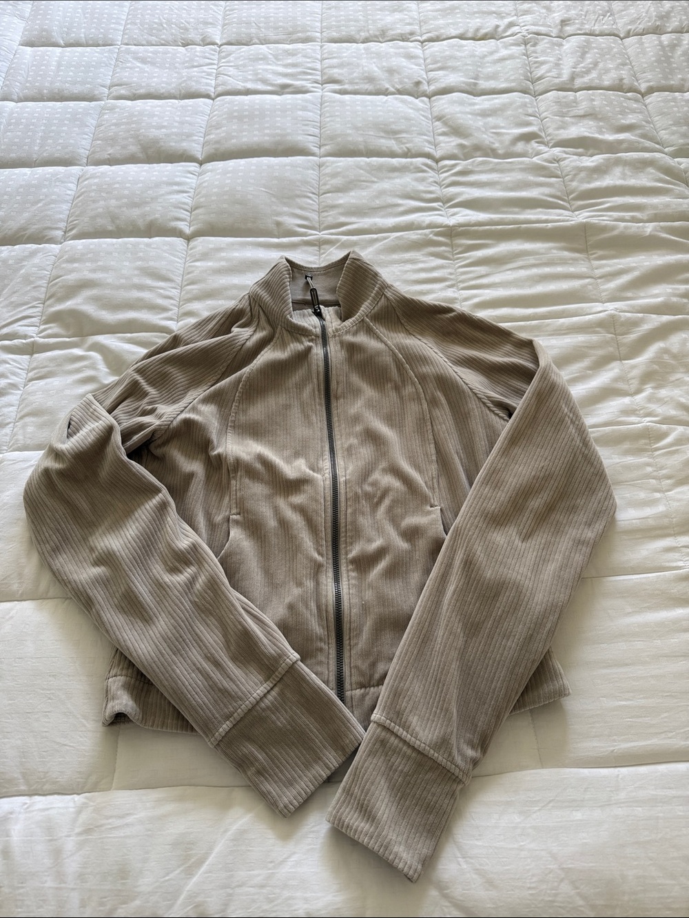 Lululemon Scuba Track Jacket *Velvet Cord